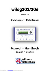 Wilmers Messtechnik wilog303 Handbuch