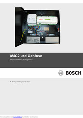 Bosch AMC2 Wiegand Extension series Montageanleitung