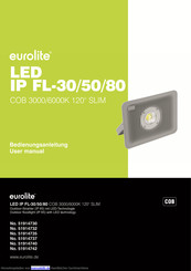 EuroLite LED IP FL-80 Bedienungsanleitung