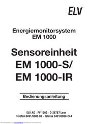 elv EM 1000-IR Bedienungsanleitung