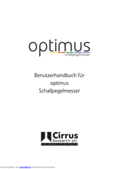 Cirrus optimus Benutzerhandbuch