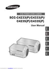 Samsung SCC-C4235 Bedienungsanleitung
