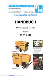 Rauscher & Holstein thermox TB 55 Handbuch
