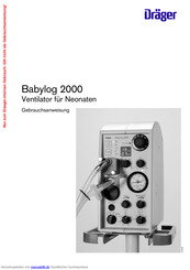 Dräger Babylog 2000 Gebrauchsanweisung