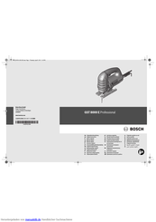 Bosch GST 8000 E Professional Originalbetriebsanleitung