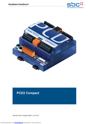 Saia Burgess Controls PCD3 Compact Hardwarehandbuch