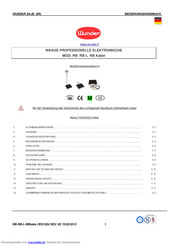 WUNDER RB Medium Bedienungshandbuch