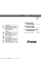 Conrad Electronic Thermaltake Butterfly Bedienungsanleitung