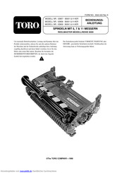Toro REELMASTER 6000-Serie Bedienungsanleitung