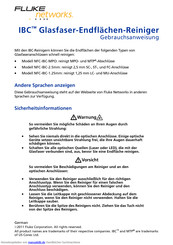 Fluke NFC-IBC-2.5mm Gebrauchsanweisung