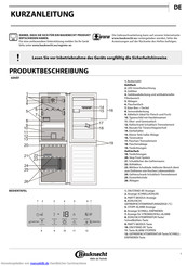 Bauknecht KGLF 18 A3+ IN Kurzanleitung