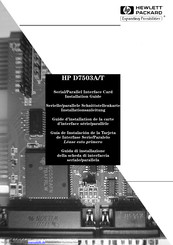 HP D7503A/T Installationsanleitung