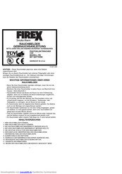 Firex PB Gebrauchsanleitung