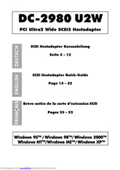 DAWICONTROL DC-2980 U2W Kurzanleitung