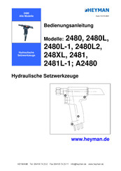 Heyman 2480L2 Bedienungsanleitung