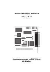 Meilhaus Electronic ME-270 Handbuch