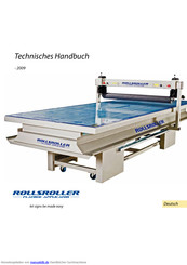Rollsroller Flatbed Applicator Technisches Handbuch