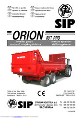SIP Orion 80 T PRO Betriebsanleitung
