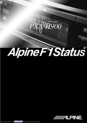 Alpine PXA-H900 Bedienungsanleitung