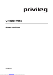 privileg 039.235 7 Gebrauchsanleitung