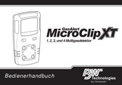 BW Technologies MicroClip XT Handbuch