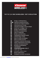 Carrera WIRELESS+ SET EVOlution Montage- Und Betriebsanleitung