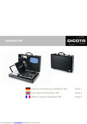 Dicota DataDesk450 Gebrauchsanleitung