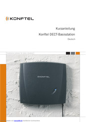 Konftel DECT-Basisstation Kurzanleitung