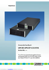 Phoenix Contact UM DE UPS-CP-4.5/6 KVA Anwenderhandbuch