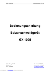globex GX 1095 Bedienungsanleitung