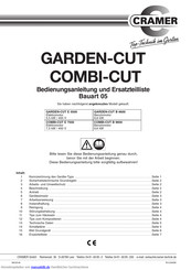 Cramer GARDEN-CUT B 6600 Bedienungsanleitung