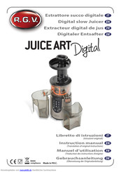 R.G.V. Juice Art Digital Gebrauchsanleitung