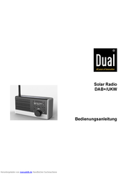 Dual DAB 616 Solar Bedienungsanleitung