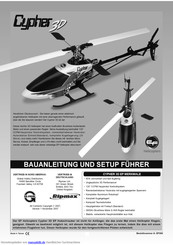 EF Helicopter CYPHER 3d Bauanleitung