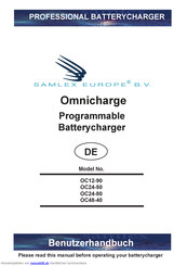 Samlex Europe Omnicharge OC12-90 Benutzerhandbuch