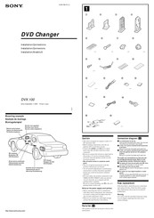 Sony DVX-100 Installationshandbuch
