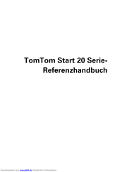 TomTom 20 serie Referenzhandbuch