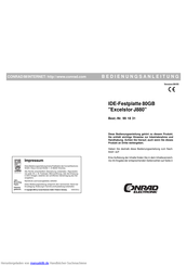Conrad Electronic 99 18 31 Bedienungsanleitung