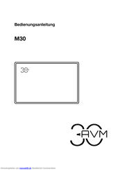 AVM M30 Bedienungsanleitung