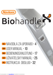 Navkom BiohandleX Bedienungsanleitung