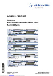 Hirschmann MACH 4002-48+4G Anwenderhandbuch