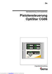 Gema OptiStar CG06 Betriebsanleitung