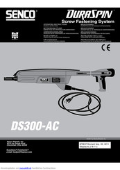 Senco DS300-AC Betriebsanleitung
