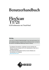 Eizo FlexScan T1721 Benutzerhandbuch