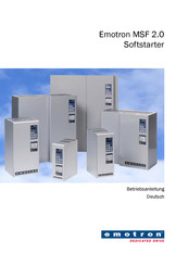 Emotron MSF 2.0 Betriebsanleitung