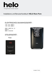 Helo ROXX PURE Installations- Und Benutzerhandbuch