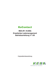 Keba KeContact M20 Betriebsanleitung