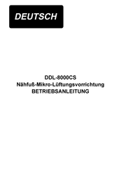 Juki DDL-8000CS Betriebsanleitung