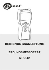 Sonel MRU-12 Bedienungsanleitung