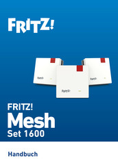 Avm FRITZ!Mesh Set 1600 Handbuch